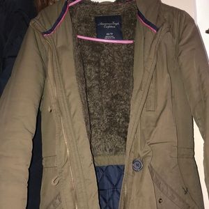 American Eagle cargo winter jacket ❄️
